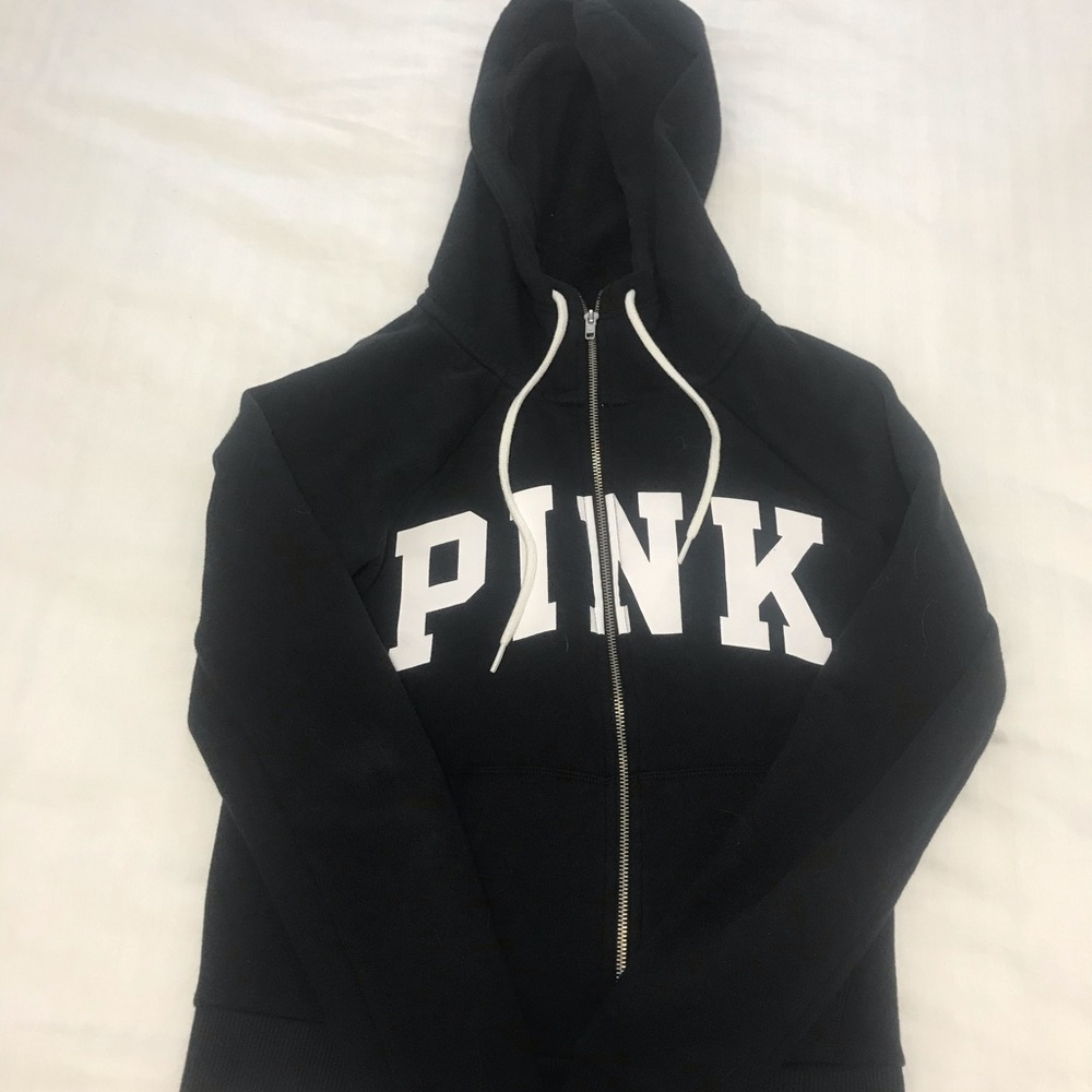 Black sweater from pink